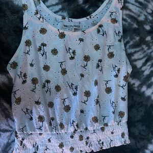 Floral Print Tank Top